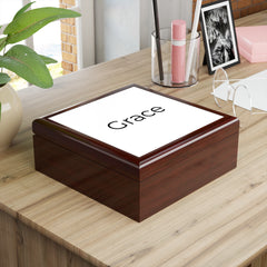 Personalized Jewelry Box