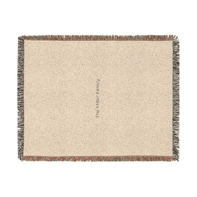 Personalized Woven Blanket