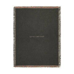 Personalized Woven Blanket